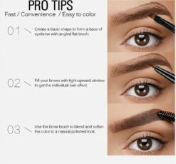 Sace Lady Tattoo Brow Peel-Off Gel - Brow Gel - Wenkbrauw Gel Mascara – Dark Brown #02 – Assortiment ‘Het Gemak’ -Cosmetica Korting Winkel 1200x1117 5