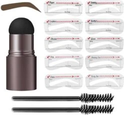 Kopari Wenkbrauw Stempel - Wenkbrauw Stempel - Make Up Inclusief Sjablonen - Eyebrow Stamp - Stempelset - Brow Stamp - Wenkbrauw Sjabloon -Cosmetica Korting Winkel 1200x1118 9