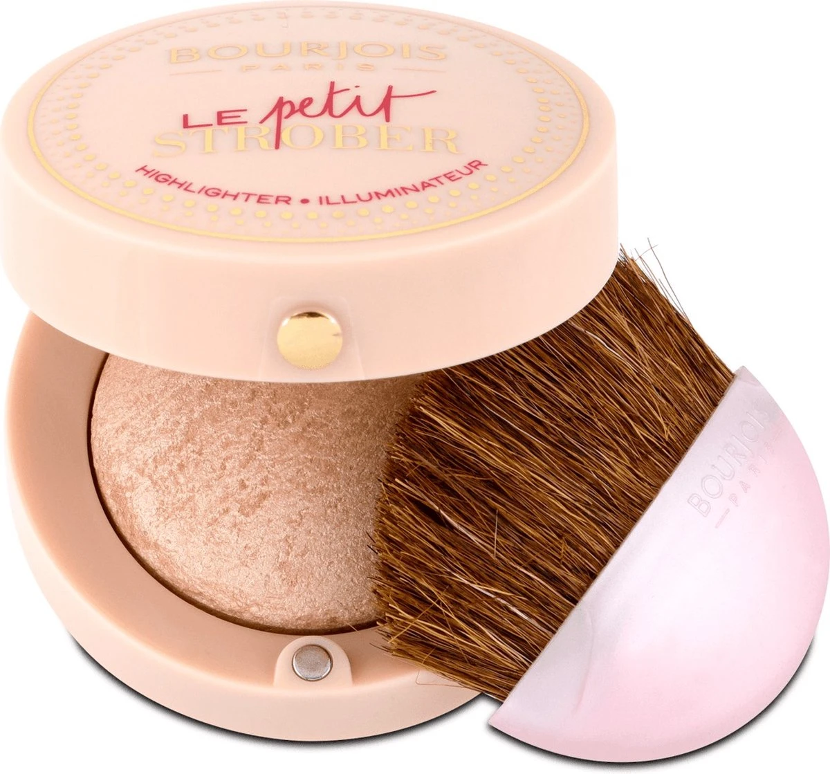 Bourjois Le Petit Strober Highlighter - 00 Universal Glow 9 Bourjois Le Petit Strober Highlighter - 00 Universal Glow - Afbeelding 7