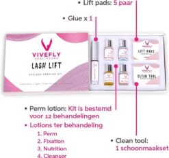 Vivefly Healthcare Wimperlifting Set - Complete Kit Voor Wimper- En Wenkbrauw Lifting - Extra Sterke Lijm - 25-delig - Wimperlift - Lash Lift Kit - Wimperserum - Wimpers Krullen - Brow Lamination - Geschikt Voor Professioneel Gebruik -Cosmetica Korting Winkel 1200x1121 2
