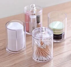 Without Lemon - Wattenstaafjes En Wattenschijfjes Houder - Dubbel Transparant Opberghouder - Opbergdoosje - Makeup Organizer - Open En Dichte Houder - Met Deksel - Stapelbaar 11 Without Lemon - Wattenstaafjes En Wattenschijfjes Houder - Dubbel Transparant Opberghouder - Opbergdoosje - Makeup Organizer - Open En Dichte Houder - Met Deksel - Stapelbaar -Cosmetica Korting Winkel 1200x1123 4