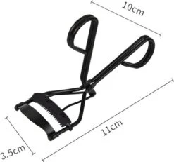 INTER-ESQUE® Wimperkruller - Eyelash Curler + 3x Gratis Extra Siliconen Pad & 3x Extra Kam - Zwart -Cosmetica Korting Winkel 1200x1123 6