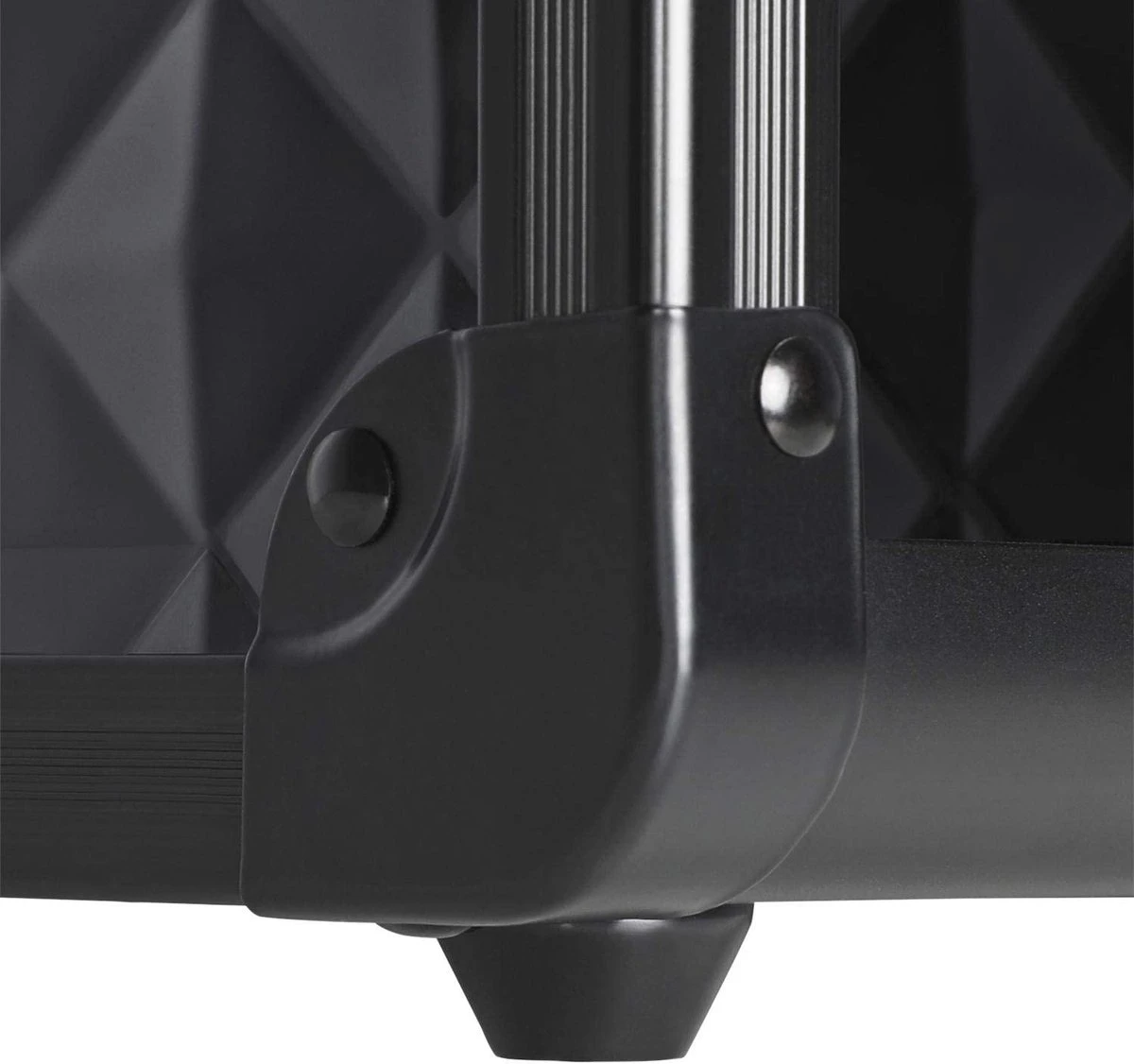 Make-upkoffer, Kapperskoffer, Cosmeticakoffer, Lege Nagelkoffer, Multikoffer, Afsluitbaar Voor Nageldesign/massageolie/fotoapparatuur, 34,7 X 22,2 X 25 Cm , Volledig Zwart HM-YAHEE-411233 6 Make-upkoffer, Kapperskoffer, Cosmeticakoffer, Lege Nagelkoffer, Multikoffer, Afsluitbaar Voor Nageldesign/massageolie/fotoapparatuur, 34,7 X 22,2 X 25 Cm , Volledig Zwart HM-YAHEE-411233 - Afbeelding 4