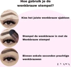 Eye Brow Stamp Set - Brow Stamp - Wenkbrauwstempel - Wenkbrauw Stempel - Wenkbrauwstick - Wenkbrauw Sjabloon - Wenkbrauw Poeder - Wenkbrauw Stempel Kit - Wenkbrauw Verf - Wenkbrauw Trimmer - Brow Lift - Lash Lift -Cosmetica Korting Winkel 1200x1134
