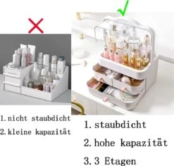 Cosmetics Organizer For Storage / Makeup Organizer - Cosmetic Organizer - Lipstick Holder Organizer -Cosmetica Korting Winkel 1200x1146 4