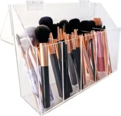 Make Up Kwasten Opbergen | Make Up Organizer | Make Up Borstels Organizer | Brush Holder Met Klep -Cosmetica Korting Winkel 1200x1150 14