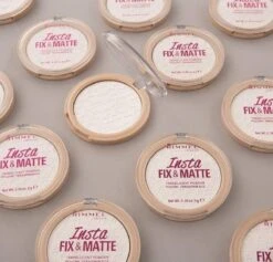 Rimmel London Insta Fix & Matte Make-uppoeder - 01 Clear -Cosmetica Korting Winkel 1200x1152