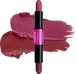 NYX Professional Makeup Wonderstick Blush - WSB04 Deep Magenta And Ginger - Blush Stick -Cosmetica Korting Winkel 1200x1156 1