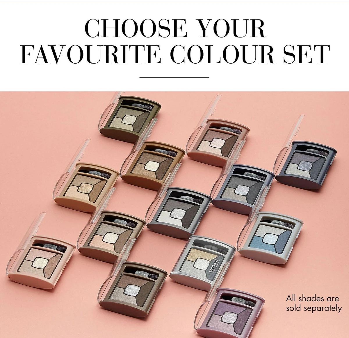 Bourjois Smoky Stories Quator Oogschaduw 5 Bourjois Smoky Stories Quator Oogschaduw - Afbeelding 3