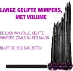 Maybelline The Falsies Lash Lift Mascara 01 Waterproof - Waterproof Volume Mascara - 9.6 Ml -Cosmetica Korting Winkel 1200x1167 16