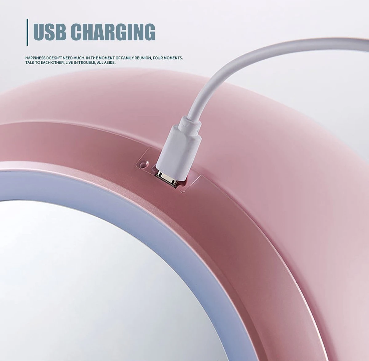 Make Up Organizer Met Make Up Spiegel En Led Verlichting | Usb Opladen Make-Up Tool Organizer Cosmetische Opbergdoos Draagbare Lade Led Spiegel Make-Up Tool Kits Opbergrek Maquillage | Make Up Spiegel Met Verlichting | Make Up Organizer Lades - Roze 10 Make Up Organizer Met Make Up Spiegel En Led Verlichting | Usb Opladen Make-Up Tool Organizer Cosmetische Opbergdoos Draagbare Lade Led Spiegel Make-Up Tool Kits Opbergrek Maquillage | Make Up Spiegel Met Verlichting | Make Up Organizer Lades - Roze - Afbeelding 8