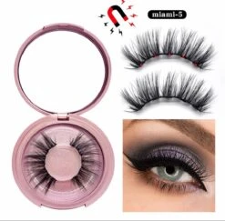 Nepwimpers - Nep Wimpers - Valse Wimpers - Lashes - False Lashes - Magnetische Wimpers - Magnetische Eyeliner - Miami -Cosmetica Korting Winkel 1200x1179 12