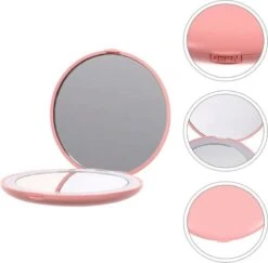 Fritzline© Make-up Spiegel | Compact | Tru-Daylight LED Verlichting | 10x Vergroting | Rond -Cosmetica Korting Winkel 1200x1179 16