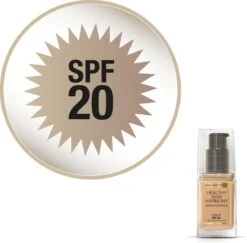 Max Factor Healthy Skin Harmony Foundation - 47 Nude -Cosmetica Korting Winkel 1200x1180