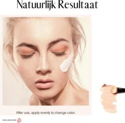 Covercoco London Flawless Foundation - Premium Color Changing - Kleurveranderende - Voor Elke Kleur Huid - Waterproof TLM -Cosmetica Korting Winkel 1200x1182