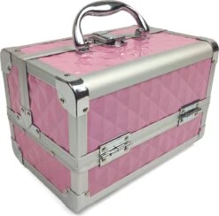 Make Up Koffer Meisjes En Dames Roze - Make Up Organizer Met Spiegel - Cosmetica Koffer - Beautycase Koffer -Cosmetica Korting Winkel 1200x1183 19
