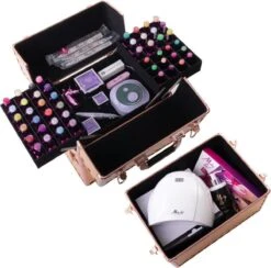 Koffer Groot 3D Gold Met Opbergvakken -Cosmetica Korting Winkel 1200x1187 19