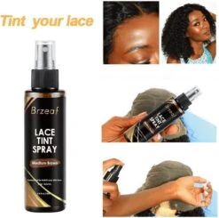 Lace Tint Spray - Lace Wigs Fontals & Closures - Root Spray - Medium Brown -Cosmetica Korting Winkel 1200x1188