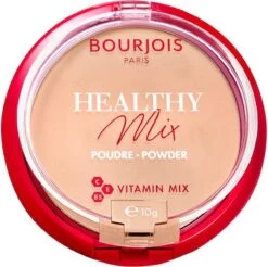 Bourjois Healthy Mix Compact Gezichtspoeder - 02 Golden Ivory -Cosmetica Korting Winkel 1200x1194 1