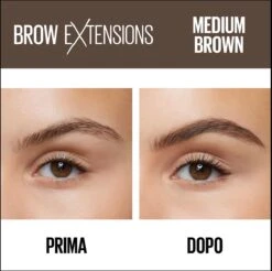 Maybelline Brow Extensions - 04 Medium Brown - Bruin Wenkbrauwpotlood - 10,5 Gr. -Cosmetica Korting Winkel 1200x1194 20