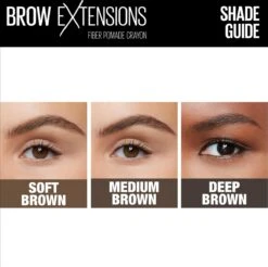 Maybelline Brow Extensions - 04 Medium Brown - Bruin Wenkbrauwpotlood - 10,5 Gr. -Cosmetica Korting Winkel 1200x1195 24
