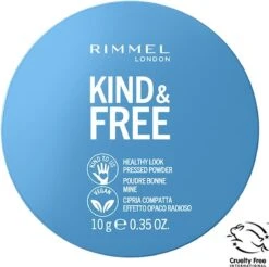 Rimmel London KIND & FREE Vegan Pressed Powder Gezichtspoeder 01 Translucent -Cosmetica Korting Winkel 1200x1197 10