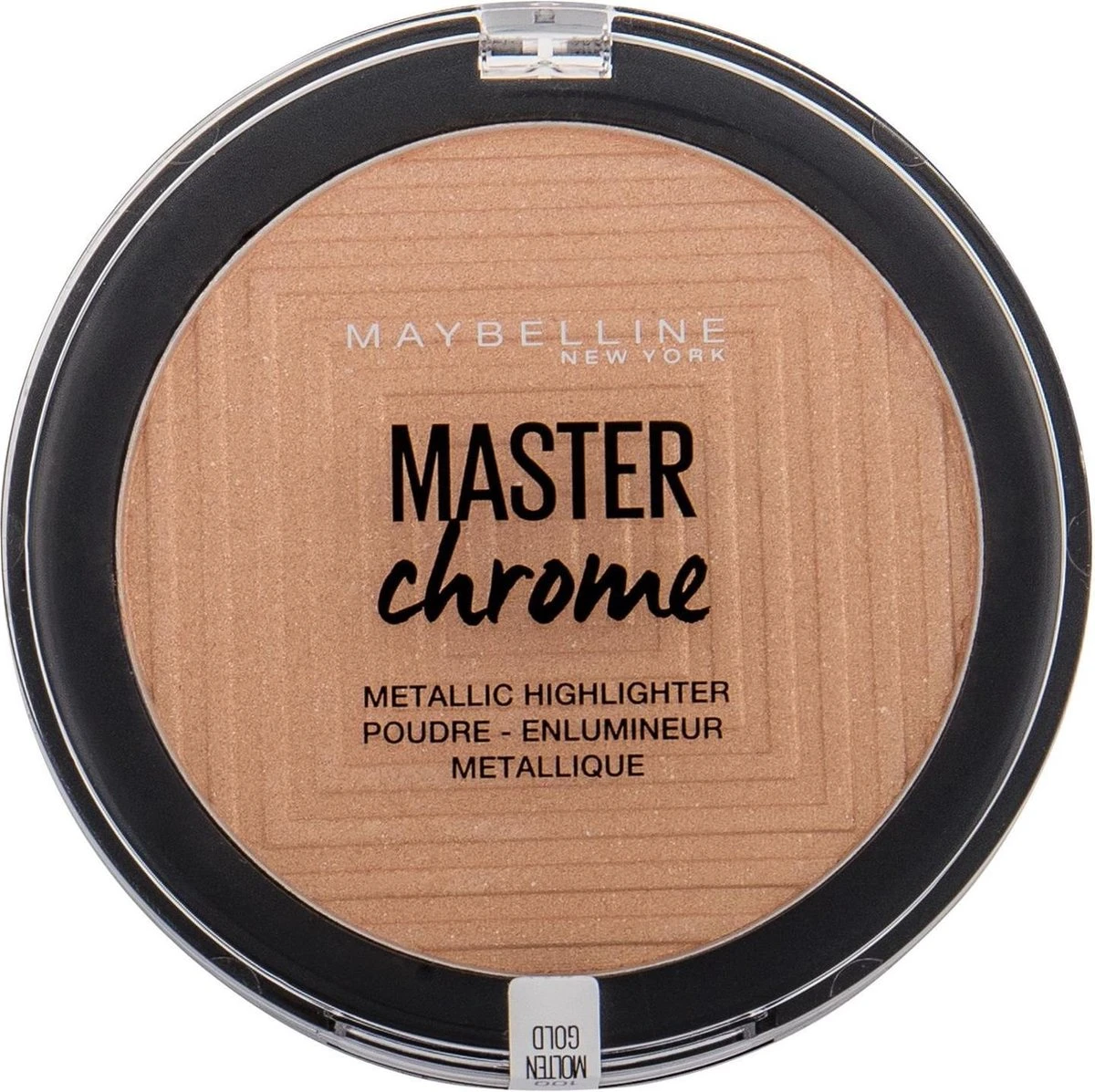 Maybelline Master Chrome Highlighter - 100 Molten Gold 12 Maybelline Master Chrome Highlighter - 100 Molten Gold - Afbeelding 10