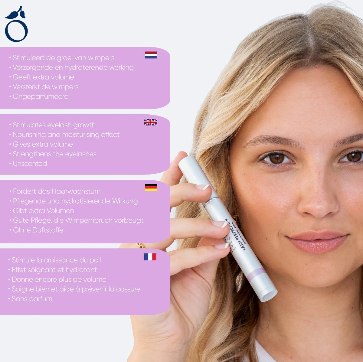 Herome Wimperserum Lash Balm - Stimuleert Wimpergroei En Geeft Extra Volume - Verzorgt En Hydrateert - Ongeparfumeerd - 6,5ml 4 Herome Wimperserum Lash Balm - Stimuleert Wimpergroei En Geeft Extra Volume - Verzorgt En Hydrateert - Ongeparfumeerd - 6,5ml - Afbeelding 2