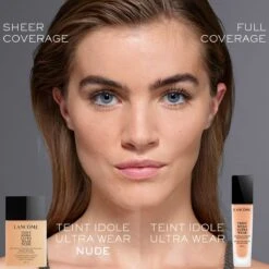Lancôme Teint Idole Ultra Wear Foundation - 045 Sable Beige -Cosmetica Korting Winkel 1200x1198 2