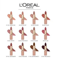 L’Oréal Paris Color Riche Free The Nudes Lipstick - Nude Matte - 06 No Hesitation - Bruin - 3,9 Gr -Cosmetica Korting Winkel 1200x1199 8