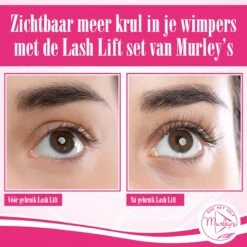 MURLEY'S Lashlift Set Met Wimperverf & Wenkbrauwverf, Met Zwarte Verf -Cosmetica Korting Winkel 1200x1200 1024