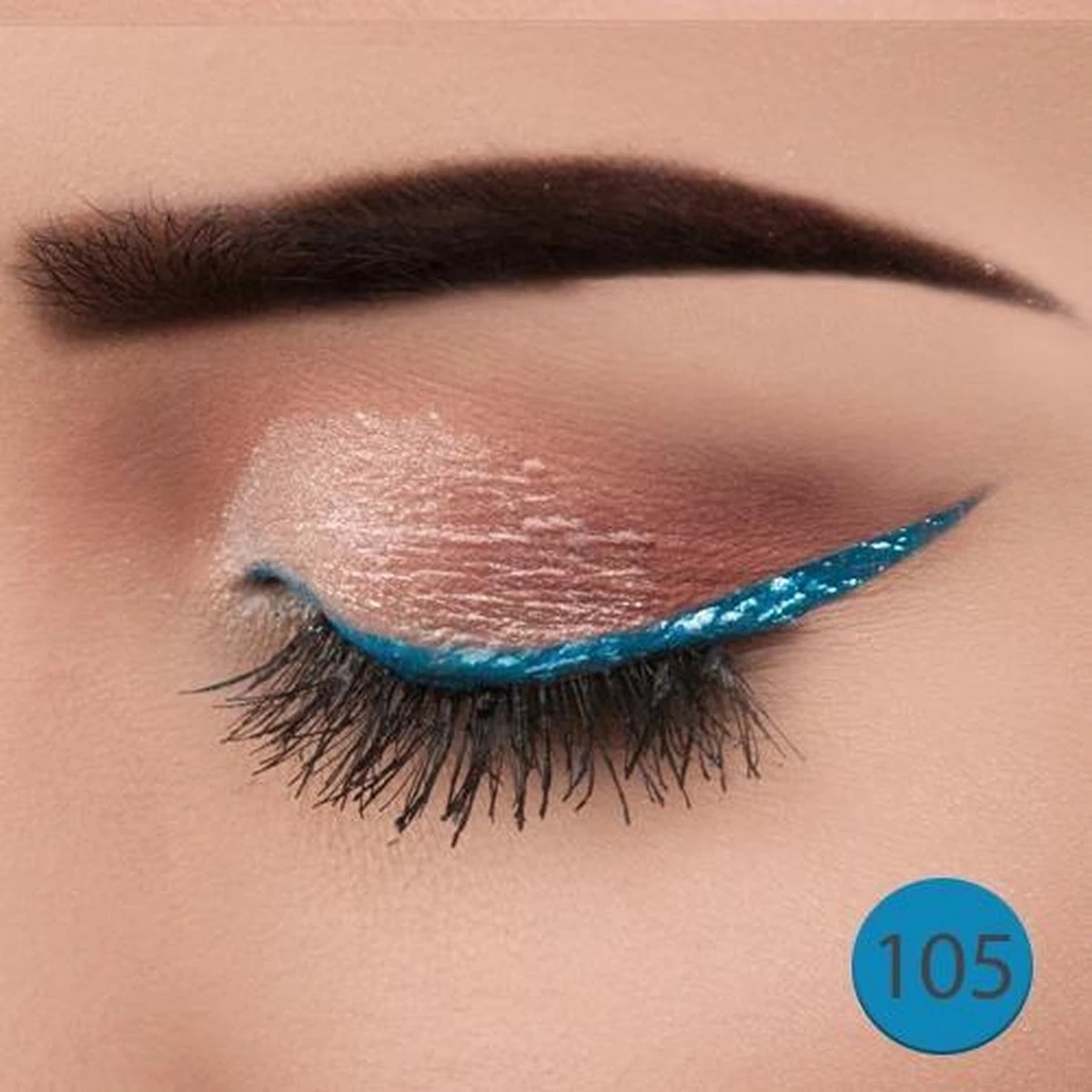 Golden Rose Extreme Sparkle Eyeliner 105 Glitter Eyeliner Op GEL BASIS, Laat Niet Los Hypoallergeen 5 Golden Rose Extreme Sparkle Eyeliner 105 Glitter Eyeliner Op GEL BASIS, Laat Niet Los Hypoallergeen - Afbeelding 3
