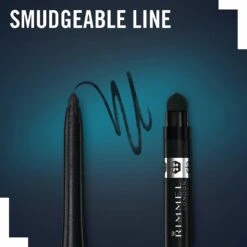Rimmel London Exaggerate Waterproof Eye Definer - 263 Starlit Black -Cosmetica Korting Winkel 1200x1200 1120