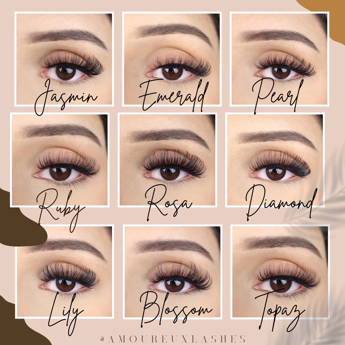 Merkloos Nep Wimpers Russisch Volume- Pearl Wimperextension Lashes 5 Merkloos Nep Wimpers Russisch Volume- Pearl Wimperextension Lashes - Afbeelding 3