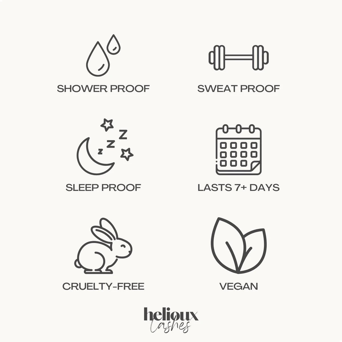 Helioux® - Quicklashes Nepwimpers - DIY Wimpersextensions Voor Thuis - 12mm - Blijven 5+ Dagen Zitten - Complete Set Incl. Wimpers, Lijm, Remover, Pincet - Herbruikbaar - Falscara 5 Helioux® - Quicklashes Nepwimpers - DIY Wimpersextensions Voor Thuis - 12mm - Blijven 5+ Dagen Zitten - Complete Set Incl. Wimpers, Lijm, Remover, Pincet - Herbruikbaar - Falscara - Afbeelding 3