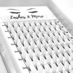 Lashes & More - Nepwimpers - 6D 12mm 0.07 D Krul - Pre-Made Volume Fans – Russian Volume – Pre-Made Fans- Wimperextensions – Wimper Extensions - Verkrijgbaar In Lengte 8mm Tot 15mm -Cosmetica Korting Winkel 1200x1200 1222