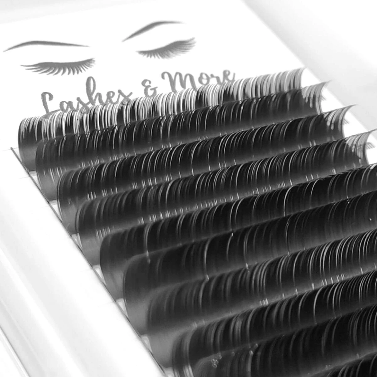 Lashes & More Wimperextensions - One By One - C Krul – Dikte 0.20 – Lengte Mixed – 16 Rijen In Een Tray - Nepwimpers - Flat Lashes - Verkrijgbaar In C En D Krul En In Dikte 0.15 En 0.20 4 Lashes & More Wimperextensions - One By One - C Krul – Dikte 0.20 – Lengte Mixed – 16 Rijen In Een Tray - Nepwimpers - Flat Lashes - Verkrijgbaar In C En D Krul En In Dikte 0.15 En 0.20 - Afbeelding 2