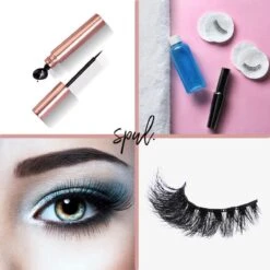 Hoge Korting - VERLUXX© - 'Quality Over Quantity' - 3D Magnetische Wimpers Incl. 1+1 GRATIS Geïoniseerde Waterproof Eyeliner & Pincet, Fake Lashes, Nepwimpers, Magnetic Lashes, Herbruikbare Realistic Wimpers -Cosmetica Korting Winkel 1200x1200 1241