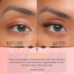 Hoge Korting - VERLUXX© - 'Quality Over Quantity' - 3D Magnetische Wimpers Incl. 1+1 GRATIS Geïoniseerde Waterproof Eyeliner & Pincet, Fake Lashes, Nepwimpers, Magnetic Lashes, Herbruikbare Realistic Wimpers -Cosmetica Korting Winkel 1200x1200 1243