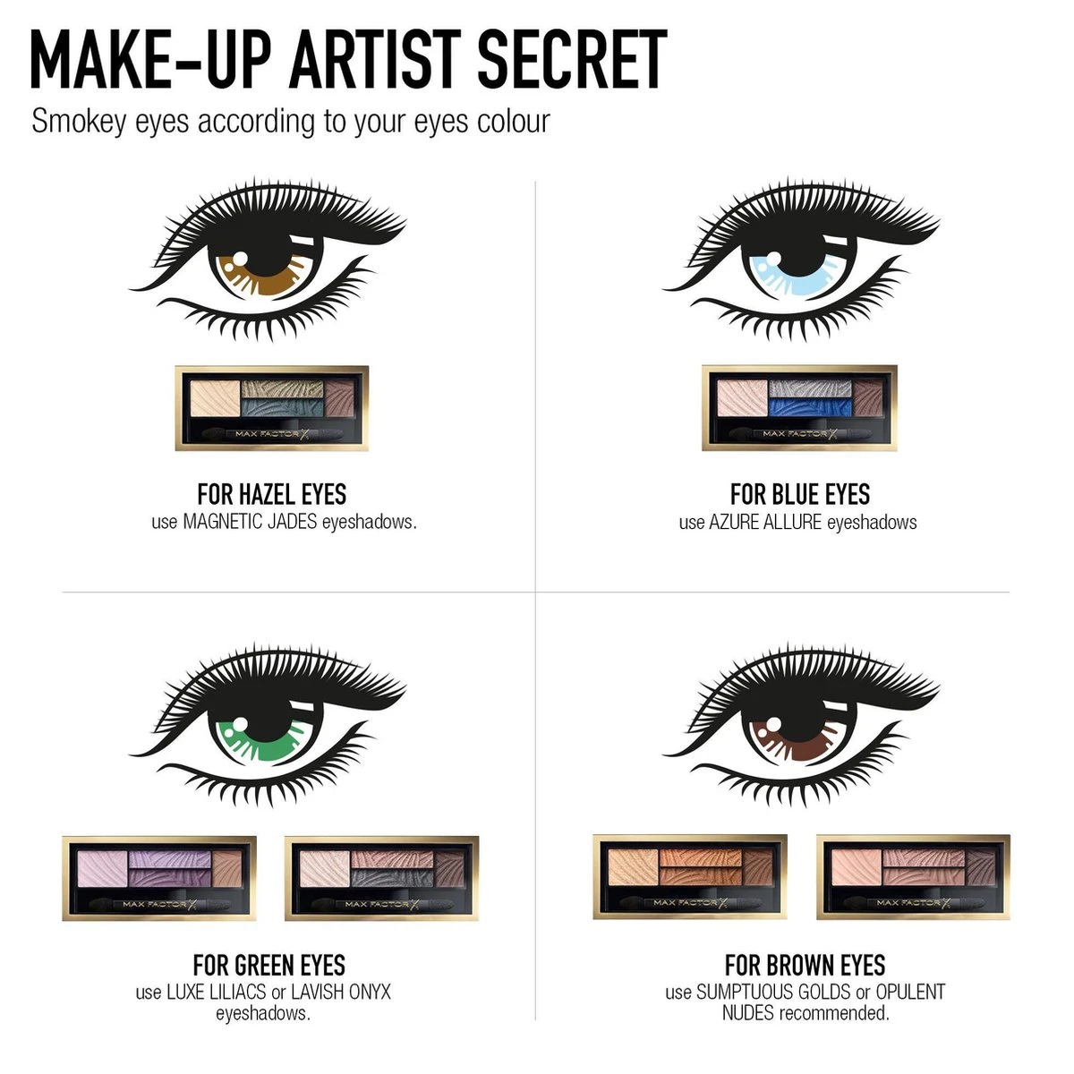 Max Factor Smokey Eye Drama - 02 Lavish Onyx - Oogschaduw Palette 7 Max Factor Smokey Eye Drama - 02 Lavish Onyx - Oogschaduw Palette - Afbeelding 5