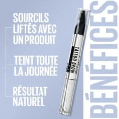 Maybelline New York - Tattoo Brow Lift Stick 02 Soft Brown - Bruin Wenkbrauwpotlood Met Stylingborstel -Cosmetica Korting Winkel 1200x1200 1531