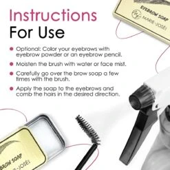 Marie-José & Co Brow Soap - Wenkbrauw Styling Zeep / Gel - Kleurloos -Cosmetica Korting Winkel 1200x1200 1599