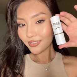 Merkloos Premium Wenkbrauw Stempel - Wenkbrauw Sjabloon - Wenkbrauwstempel - Brow Stamp - 10 Sjablonen - Borsteltje - Herbruikbaar - Waterdicht - Cadeau Voor Haar - Mediumbruin -Cosmetica Korting Winkel 1200x1200 1692