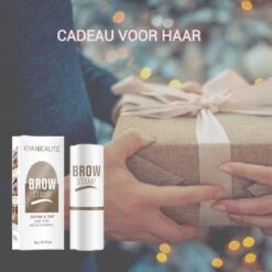 Merkloos Premium Wenkbrauw Stempel - Wenkbrauw Sjabloon - Wenkbrauwstempel - Brow Stamp - 10 Sjablonen - Borsteltje - Herbruikbaar - Waterdicht - Cadeau Voor Haar - Mediumbruin -Cosmetica Korting Winkel 1200x1200 1693