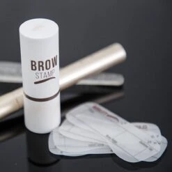 ProductPlanet Premium Wenkbrauw Stempel - Wenkbrauw Sjabloon - Wenkbrauwstempel - Brow Stamp - 10 Sjablonen - Borsteltje - Herbruikbaar - Waterdicht - Cadeau Voor Haar - Zwart -Cosmetica Korting Winkel 1200x1200 1697