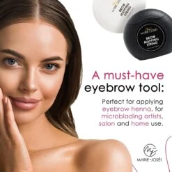 Marie-José & Co Brow Mapping String Set - Zwart & Witte Draad + 10 Vingerbeschermers - Perfect Wenkbrauwen Aftekenen Met Voorgekleurde Draad - Alternatief Voor Wenkbrauwsjablonen -Cosmetica Korting Winkel 1200x1200 1710