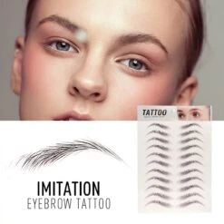 Wenkbrauw Sjabloon - Waterproof - Sjabloon - Stempel - Eyebrow Tattoo Sticker -Cosmetica Korting Winkel 1200x1200 1714