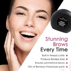 Marie-José & Co - Brow Mapping String - Voor Henna Brows & Microblading - Kleur Draad: Wit - 1 X 10M - Voldoende Voor 50 Toepassingen -Cosmetica Korting Winkel 1200x1200 1722