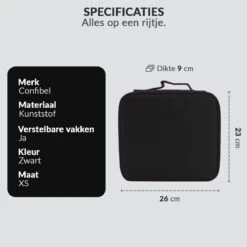 Cosmetica Koffer - Make-up Koffer Met Verstelbare Vakken - Visagie En Nagelstyliste Beauty Koffer - 26x23x9CM -Cosmetica Korting Winkel 1200x1200 1754