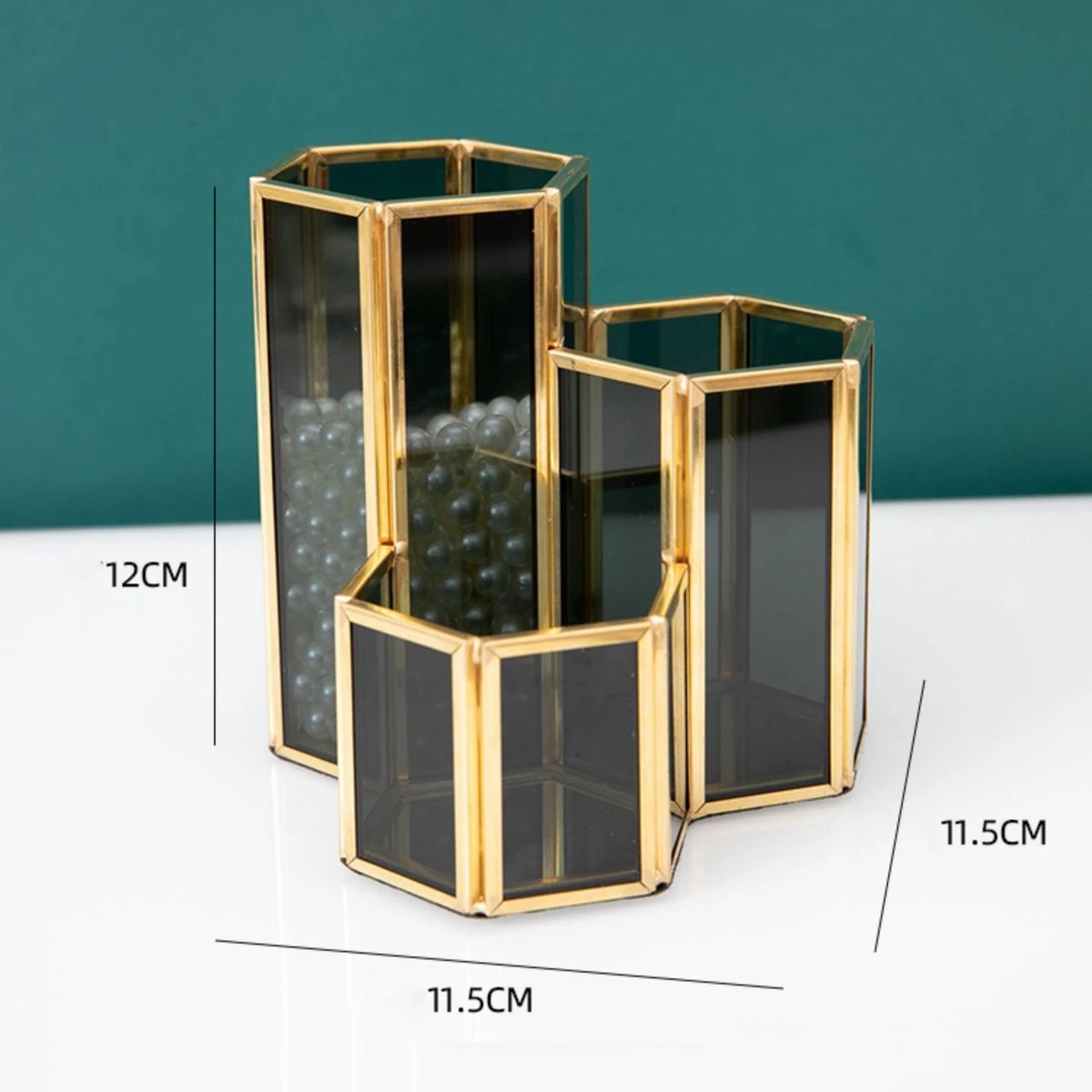 Kwastenhouder Kenza | Make-up Organizer | Kwastenhouder | Cosmetica Opbergdoos | Kwasten Houder | Kwasten Opbergen | Houder Voor Make-up Kwasten | Kwasten Organizer | Brushes Holder | Beautybox | Cosmetica Organizer | Pennenbakje | Houder 4 Kwastenhouder Kenza | Make-up Organizer | Kwastenhouder | Cosmetica Opbergdoos | Kwasten Houder | Kwasten Opbergen | Houder Voor Make-up Kwasten | Kwasten Organizer | Brushes Holder | Beautybox | Cosmetica Organizer | Pennenbakje | Houder - Afbeelding 2